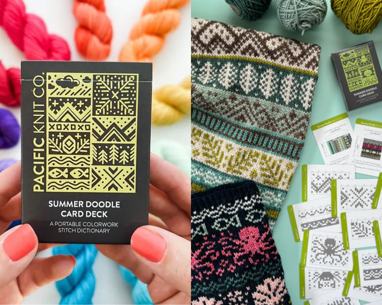 Pacific Knit Co. Doodle Card Deck