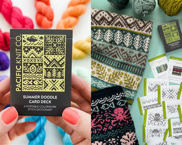 Pacific Knit Co. Doodle Card Deck