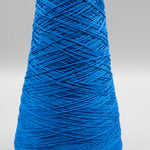 Lunatic Fringe Yarns 10/2 Mercerized Cotton Tubular Spectrum 8 oz cone color blue