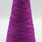 Lunatic Fringe Yarns 10/2 Mercerized Cotton Tubular Spectrum 8 oz cone color magenta
