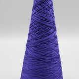 Lunatic Fringe Yarns 3/2 Tubular Spectrum Cones 1.5 oz color purple