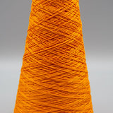 Lunatic Fringe Yarns 10/2 Mercerized Cotton Tubular Spectrum 8 oz cone color orange