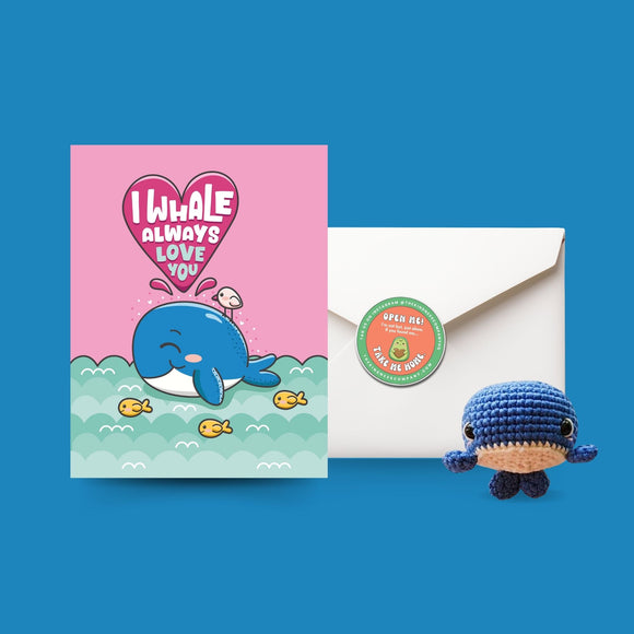 Greeting Card with Crochet Pattern by The Kindness Company