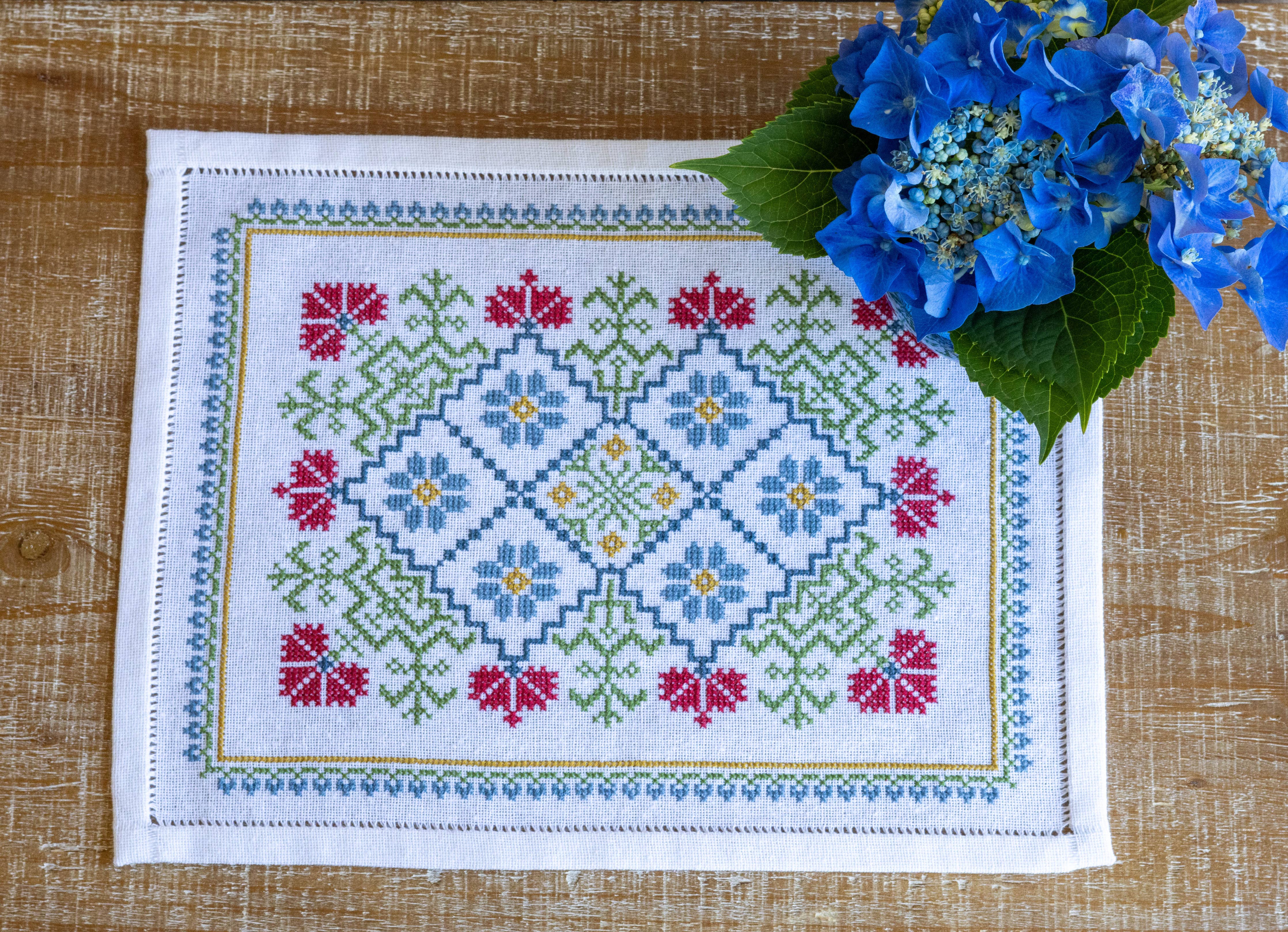 Avlea Folk Embroidery - Florina cross stitch kit
