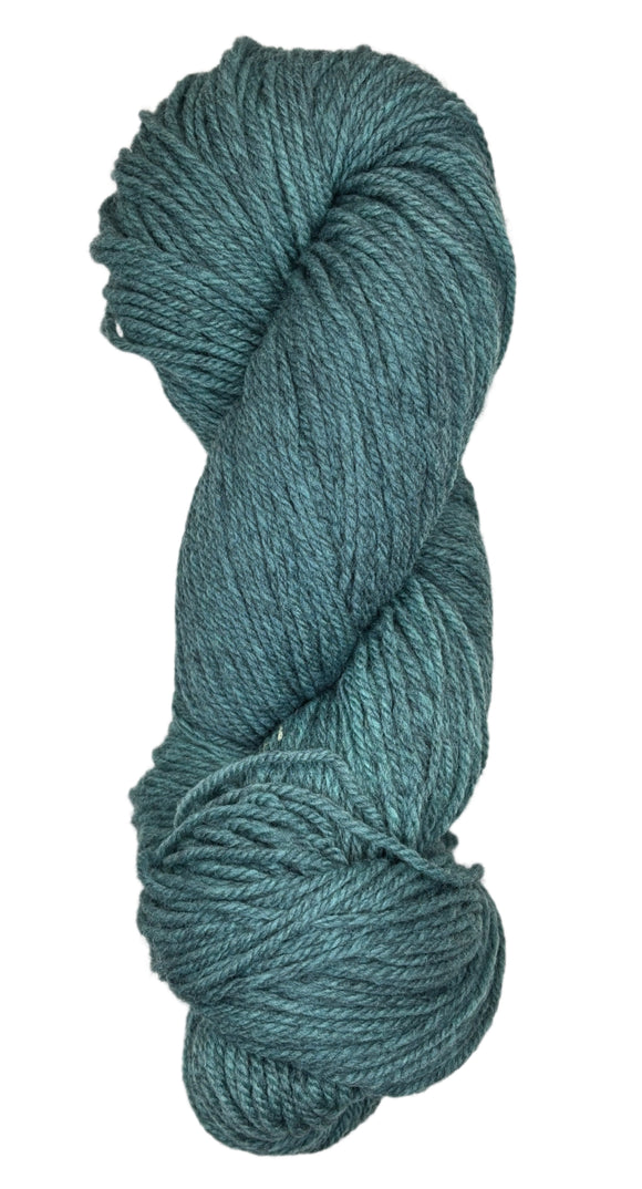 Skein of yarn color misty blue
