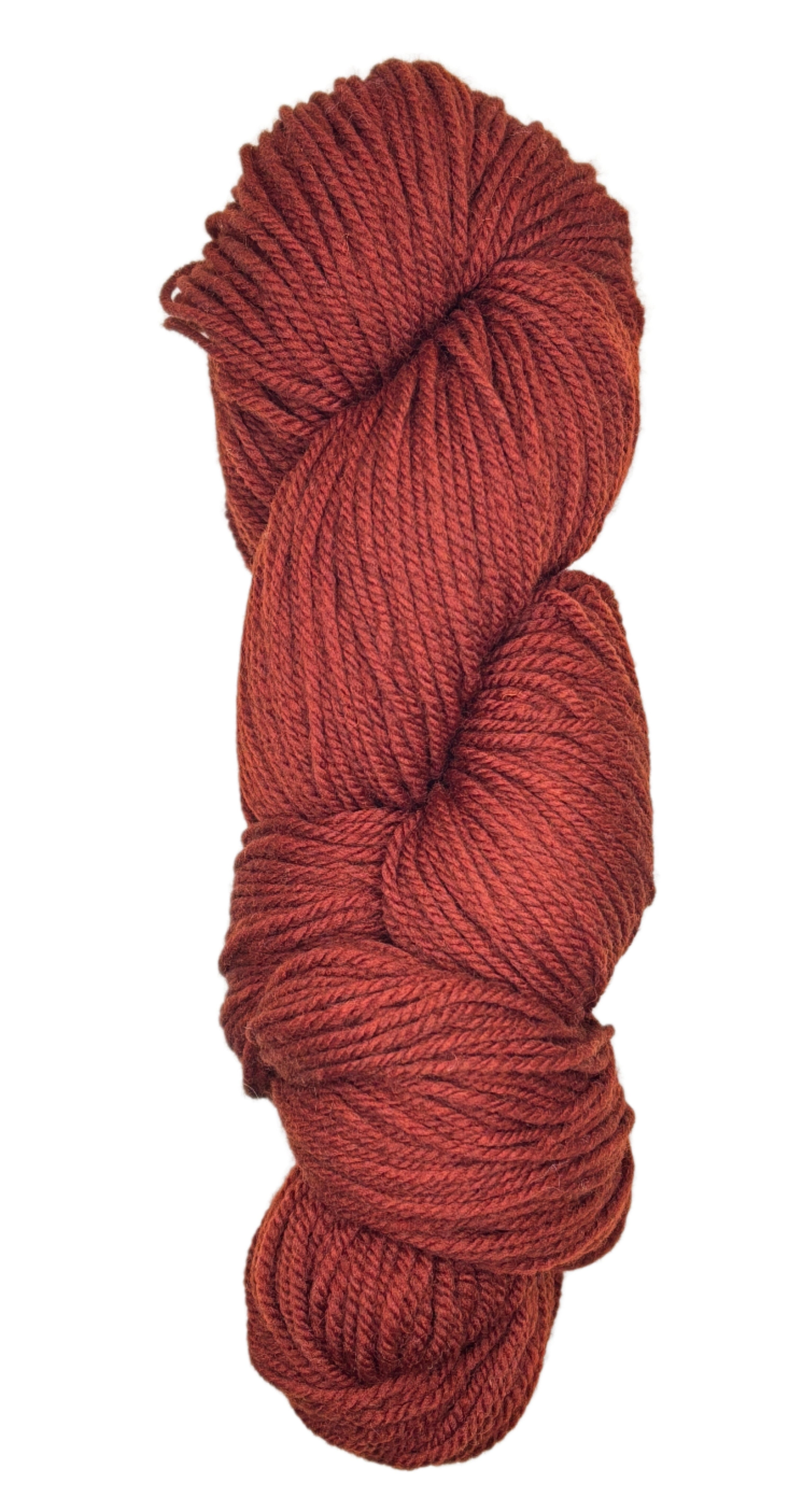 Skein of yarn color Pepper Red