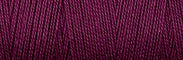 Upclose shot of 8/2 Organic Weaving Cotton in the color wine purple