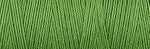 Upclose shot of 8/2 Organic Weaving Cotton in the color green 