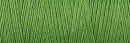 Upclose shot of 8/2 Organic Weaving Cotton in the color green 