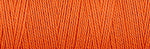 Upclose shot of 8/2 Organic Weaving Cotton in the color orange