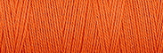 Upclose shot of 8/2 Organic Weaving Cotton in the color orange