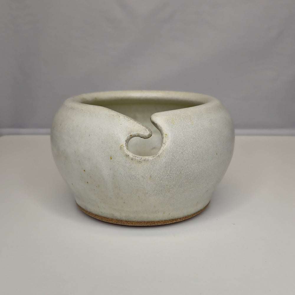 Handmade Small Porcelain Yarn Bowl - Nora