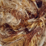 Euro Yarns Boa color gold and brown