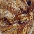 Euro Yarns Boa color gold and brown