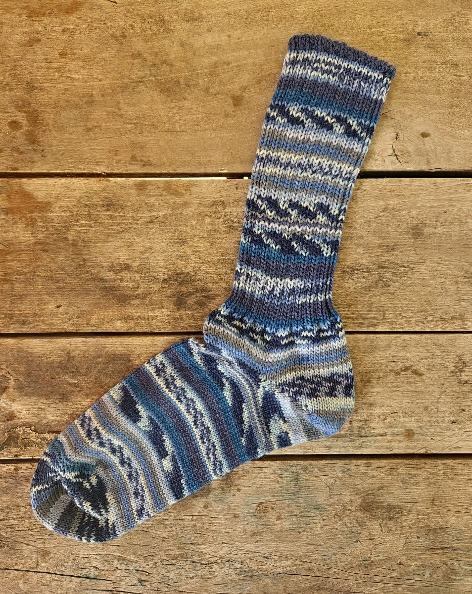 Socks by ONline color blue