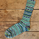 Socks by ONline color green