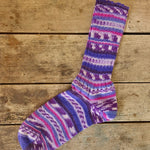 Socks by ONline color purple