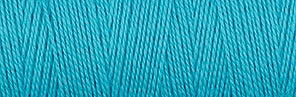 Upclose shot of 8/2 Organic Weaving Cotton in the color blue