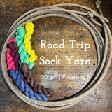 Road Trip Sock 20 Gram Yarn Fingering Yarn