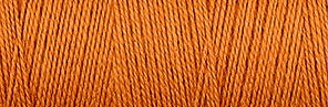 Upclose shot of 8/2 Organic Weaving Cotton in the color orange