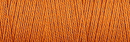 Upclose shot of 8/2 Organic Weaving Cotton in the color orange
