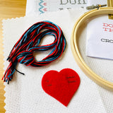 Not Today Cross Stitch Kit from Subversive Cross Stitch