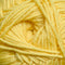 Close-up of a ball of yellow yarn