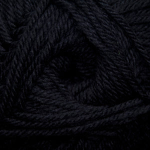 Close-up of dark blue yarn ball