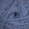 Close-up of a ball of blue yarn