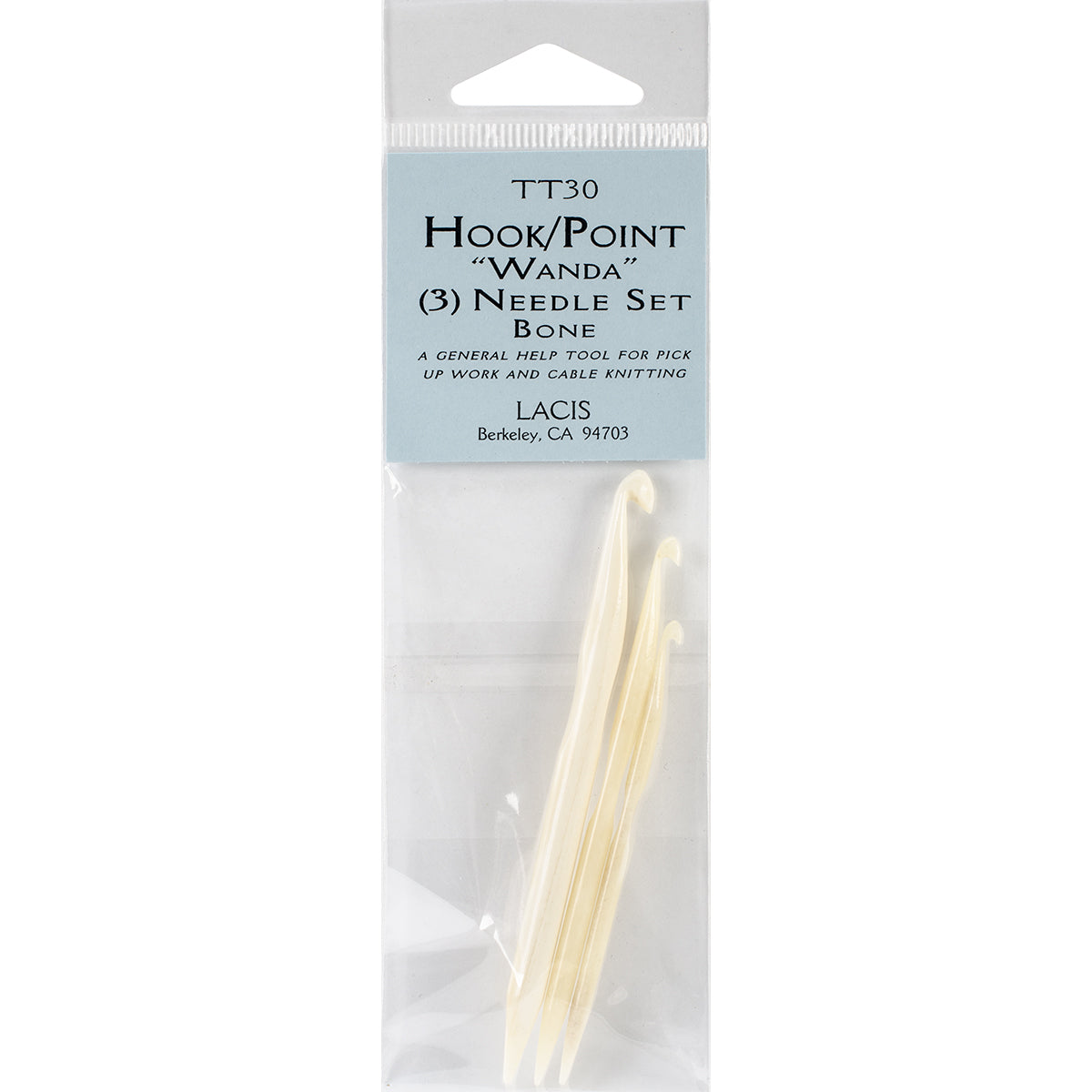 Lacis Wanda Hook And Point Bone Set