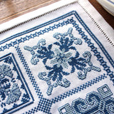 Mediterranean Sampler - Cross stitch kit from Avlea Folk Embroidery