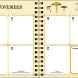 Antiquarian Sticker Book 2027 Monthly/Weekly Planner Calendar