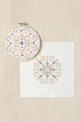 DMC Meditative Mandala Mindful Making Cross Stitch Kit