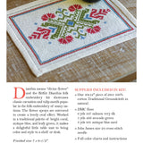 Dianthia  - Cross stitch small kit from Avlea Folk Embroidery