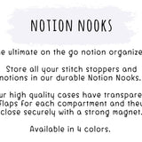 Fox & Pine Stitches: Notion Nooks | The Ultimate On The Go Notion Organizer