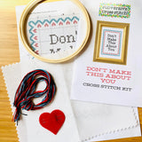 Fancy F*ck Cross Stitch Kit from Subversive Cross Stitch
