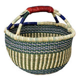 African Bolga Baskets: Medium Round