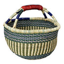 African Bolga Baskets: Medium Round-2