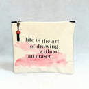 Pretty Clever Words - Canvas Zipped Bags-20