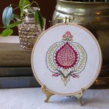 Peloponnesian Pomegranate - Embroidery kit from Avlea Folk Embroidery