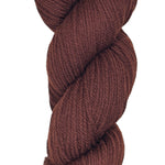 Skein of yarn color Cedar Red Brown
