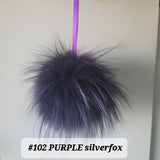 Fur Pompoms by Schildkraut