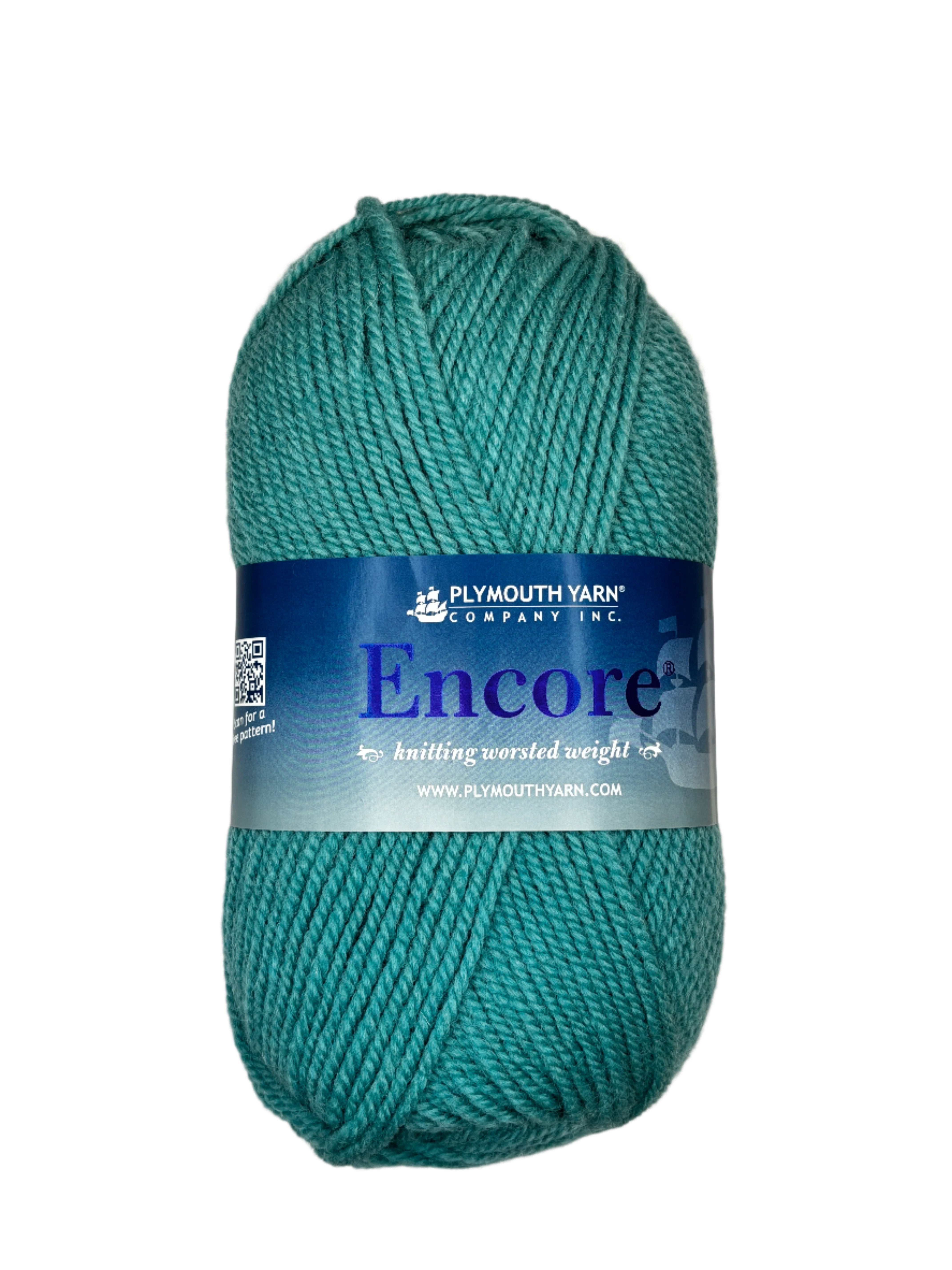 Sea Blue skein of yarn