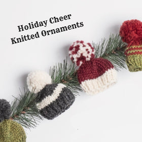 Holiday Cheer Knitted Ornaments Event: November 20, 2025