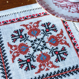 Balkan Quartet - Cross stitch kit from Avlea Folk Embroidery
