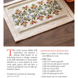 Little Leaves - Small Cross stitch kit from Avlea Folk Embroidery