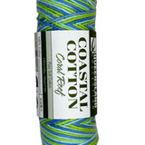 Green blue skein of yarn