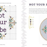 Feminist Cross-Stitch Book by Stephanie Rohr