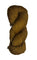 A skein of Berroco Vintage Wool Yarn in the color caramel brown