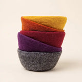 Fibres of Life Felt Wool Bowls